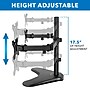 Mount-It! Dual Monitor Desk Stand, Up to 32", Black (MI-2781B)~#|#~204F9310-A4E0-4AD0-8C2F3547E65E3D4C_sc7
