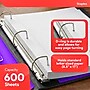Staples 3" 3-Ring Better Binder, D-Ring, Purple (20246)~#|#~20506F6E-BFFA-4C9F-B37D8504107AE79E_sc7