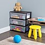 Iris Stackable Wide Chest, 3 Drawer, Black, 2/Pack (380026)~#|#~20599F9B-DA01-4013-AC732DE105095FE5_sc7