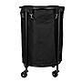 Household Essentials 64-Gallon Rolling Hamper, Plastic, Black (HE1145)~#|#~20634AFA-A021-49D5-97DBF2ED4FA8DA23_sc7