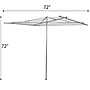 Household Essentials Outdoor Aluminum Clothesline, Silver (17140-1)~#|#~20856D8F-4ABE-46EE-81585F6908FE7B41_sc7
