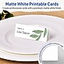 Avery Integrated Cards, 1-7/16" x 3.75", Matte White, 300/Box (95289)~#|#~2090C276-EB4A-4EFF-9A786A9BD8970BCE_sc7