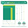 Floortex Ecotex BioPlus Hard Floor Chair Mat, 45" x 53", Clear Bio Based Polycarbonate (NRCMFLBS0003)~#|#~20A6F02C-D905-4953-AA8ED05C8F6E856A_sc7