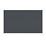 Ghent Fabric Bulletin Board, Satin Aluminum Frame, 4’H x 5’W, Gray (AT45F91)~#|#~20C2FC65-CAD2-460C-9387FD56C48A8721_sc7