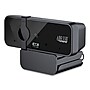 Adesso Home CyberTrack H6 4K Ultra HD Webcam, Black (ADECYBERTRACKH6)~#|#~20C743C1-EFAD-42F4-8709208C4166948F_sc7