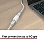 Staples TECH Ethernet Coupler, White, RJ45 Female to Female, Network Cable Extender Connector~#|#~20E52D9A-A460-4E6D-9617BECA506ADFFE_sc7