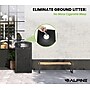 Alpine Industries Steel Outdoor Trash Can with Dome Lid and Ashtray, 40 Gallon, Gray Stone (472-40-GRYS)~#|#~20EE38F8-ACEE-4F45-BE34570CD3CFD62C_sc7