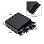 Mind Reader Plastic 2-Tier 6-Drawer Coffee Pod Storage Drawer, 72 Pod Capacity, Black (TRY6PC-BLK)~#|#~20F069C5-68C5-4E9A-A32DA2D10DBB6243_sc7