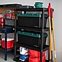 Remington Heavy Duty 60 Qt. Storage Bin with Latching Lid, Plastic, Black, 2/Pack (500334)~#|#~20F56A03-5002-4C68-8368AA91D96D5020_sc7
