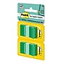 Post-it Flags, 1", Green, 100 Flags/Pack (680-GN2)~#|#~20FF32D4-916C-4F70-93003037B7AF53CC_sc7