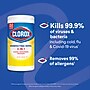Clorox Disinfecting Wipes, Fresh & Crisp Lemon Scent, 75 Wipes/Container, 12/Carton (30208)~#|#~21104A93-C6AA-42A2-B27E19330836442A_sc7