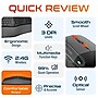 Delton KB250/S38 Wireless Ergonomic Keyboard and Optical Mouse Combo, Black (DKME250S38-WB)~#|#~2127897F-47D7-4C9A-8DCB4B9023355F9F_sc7