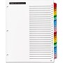 Avery Office Essentials Table 'n Tabs Index Tab, A-Z Index, Multicolor, 26 Tabs/Set (AVE11677)~#|#~213660C4-DC90-4990-B413AA2149D4805F_sc7