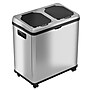 iTouchless Halo Dual Compartment Stainless Steel Sensor Recycle Bin and Trash Can, 16 Gallon (RT16SS)~#|#~21447431-3B8C-4A52-BE204D2E42286B54_sc7