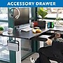 Mount-It! 63"W Electric Corner Adjustable Standing Desk, Black/White (MI-15016)~#|#~215032DB-5C41-4F87-B0A100B5A5753A35_sc7