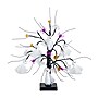 Nearly Natural 1.5' Pre-Lit Artificial Ghost Dolls, Spiders, Bats & Pumpkins Ornament Tree with 24 Lights, Black  (T5367)~#|#~215F6FC5-163F-434B-9C1AABC505A0C143_sc7