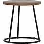 Lorell Accession 19" D Laminate Round End Table, Walnut (LLR16261)~#|#~2180C48D-0645-4064-82E69FD291EA14AB_sc7
