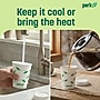 Perk Eco 12 Oz Compostable Paper Hot Cups, 500 Count Bulk Disposable Coffee Cups for Hot Beverages, White/Green~#|#~21AEE245-4577-4E82-B88E7368E242992C_sc7