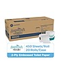 Angel Soft Ultra Professional Series Recycled Toilet Paper, 2-ply, White, 450 Sheets/Roll, 20 Rolls/Case (16620)~#|#~21B961F9-DB62-440A-AE656473C3EE7C67_sc7