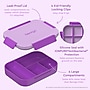 Bentgo Kids Snap & Go Bento Box, Purple (BGKDBOX-P)~#|#~21D45C2D-6039-46F5-866A41659AEACDE1_sc7