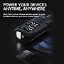 CAROSS Q15 Combo 150-PSI Portable Air Compressor and 7,500-mAh Portable Power Bank, Black (CARRQ15)~#|#~21D5DCD1-B62E-4F12-838A86D0D6B8EF15_sc7