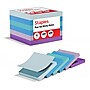 Staples Pop-up Sticky Notes, 3" x 3", Marina Collection, 100 Sheets/Pad, 6 Pads/Pack (S-33WCP6)~#|#~220957F7-3C07-49C1-B285EC140C5634E2_sc7