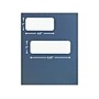 ComplyRight Double-Window Tax Presentation Folder, Blue, 50/Pack (FB01)~#|#~2210D412-761C-485D-A86319D11D43C77F_sc7