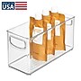 iDESIGN Stackable Plastic Storage Bin, Clear (63799)~#|#~2225DC13-8FDF-4438-9A54365F3D65C6F2_sc7