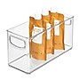 iDESIGN Stackable Plastic Storage Bin, Clear (63799)~#|#~2238A9BF-E66A-4C6F-B0A6E02B62D2DFCE_sc7