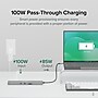 Plugable 11-in-1 USB-C Hub with Ethernet, Silver (USBC-11IN1E)~#|#~225897F8-6AEC-459B-9018C775FFFCBD74_sc7