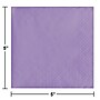 Creative Converting Touch of Color Beverage Napkin, 2-ply, Luscious Lavender, 600 Napkins/Carton (139186154)~#|#~225DA818-1EEE-4FD0-AA5506BE65A3E145_sc7