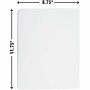 Lorell Double Sided Melamine Handheld Dry-Erase Whiteboard, 8.75” x 11.75”, 6/Pack (LLR43910)~#|#~226F5BB7-6075-44E2-823B8060F81454E4_sc7