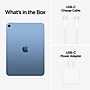 Apple iPad A16 Chip 11" Tablet, 128GB, Wi-Fi Only, Blue (MD4A4LL/A)~#|#~22790E2D-D07C-4252-8EE51457015C4D2D_sc7