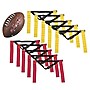 Franklin Playbook Youth Flag Football Ball and Flags, Yellow/Red, 10/Pack (W13769)~#|#~227B93A3-73B2-4817-B73A2A91402539C6_sc7