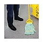 Boardwalk Ecomop Looped-End Mop Head, Recycled Fibers, Medium Size, Green, 12/carton~#|#~227BF1D6-1CF7-41A5-917D5245A91164AD_sc7