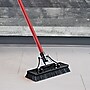 Libman 13.5" Polymer Industrial Heavy-Duty Floor Scrub, Black/Red, 4/Pack (1576)~#|#~227C076E-B8CB-4B53-83560ECE0EB75D3F_sc7