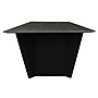 Regency Array 96"W x 48"D Conference Table with Grommet, Ash Grey/Black (ACT9648AGBK)~#|#~2281CA65-94D7-4FFB-8B046786C569370C_sc7