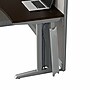 Bush Business Furniture Office in an Hour 63"H x 65"W Cubicle Panel Workstation, Mocha Cherry (WC36892-03STGK)~#|#~228E3A0D-32B0-44FB-8C6FC3AB85B62E7D_sc7