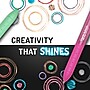 Paper Mate Inkjoy Metallic Retractable Gel Pen, Medium Point, 0.8mm, Assorted Ink, 10/Pack (2208638)~#|#~229B8F51-1C09-4895-A440396AE5D309F0_sc7