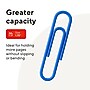 Staples Jumbo Paper Clips, 1.75", Assorted Colors, 500 Pack – Large Clips for Thick Papers & Color‑Coded Organization~#|#~22AA0FC9-2963-495B-A5F3ACCC5079F43F_sc7