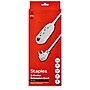 Staples TECH 25' Extension Cord, 3-Outlet, 16 AWG, Gray (ST22129-CC)~#|#~22AF2C68-EB52-4764-A70137704445A89C_sc7