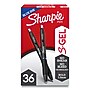 Sharpie S-Gel Retractable Gel Pens, Bold Point, 1.0mm, Blue Ink, 36 Pens/Pack (2096127)~#|#~22B99310-96EE-4C62-B386F4D6733607AA_sc7