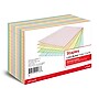 Staples 4" x 6" Index Cards, Lined, Assorted Colors, 300/Pack (TR51000)~#|#~22CA0A51-A485-4291-A892B0D9F59B78AF_sc7