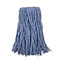 UNISAN Mop Head, Standard Head, Cotton/synthetic Fiber, Cut-End, 20oz, Blue, 12/carton~#|#~22D3420E-E245-4BB4-A143DDA38D7F0324_sc7