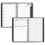 2027 AT-A-GLANCE DayMinder 5" x 8" Daily Appointment Book, Faux Leather Cover, Black (G100-00-27)~#|#~22F69B17-D8A0-489A-84DDABECC8B40D4F_sc7