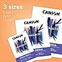 Canson Graduate  11" x 14" Mixed Media Pad, 20 Sheets/Book, 3 Books/Bundle (MCX525008006-3)~#|#~2316B565-F03F-4621-8A1FB263E2E4C556_sc7