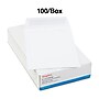 Staples Self Seal #1 Catalog Envelopes, 6"L x 9"H, White, 100/Box (SPL609121)~#|#~23210710-5EA9-4385-A1952CDA2D8E3FA6_sc7