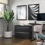 Staples Commercial 2-Drawer Lateral File Cabinet, Letter/Legal Size, Lockable, 28.11"H x 36"W x 18.62"D, Black (60922/17451)~#|#~23323914-41DE-4A8B-B54222E0311268F4_sc7