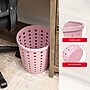 Staples Plastic Trash Can, 2.8 Gallon, Dusty Pink (ST63894)~#|#~234E29D3-D029-4BA9-9E8D7F1A276B9E93_sc7