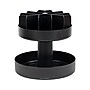 Mind Reader Plastic 2-Tier Snack Tray Carousel Countertop Organizer, Black (SNACKCAR-BLK) ~#|#~23572A5B-1617-48FB-AC3741C2472B3547_sc7